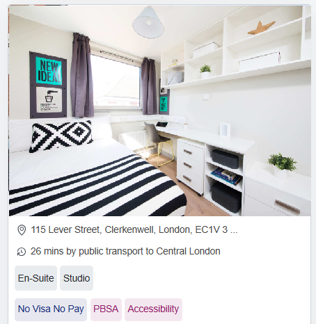 East Central House Unite Wheelchair Accessible Student Accommodation in London