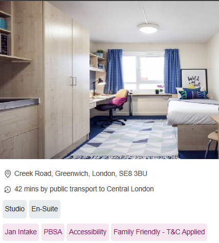 McMillan Residence - Flexible Tenancies Cheap and Affordable Student Accommodation in London