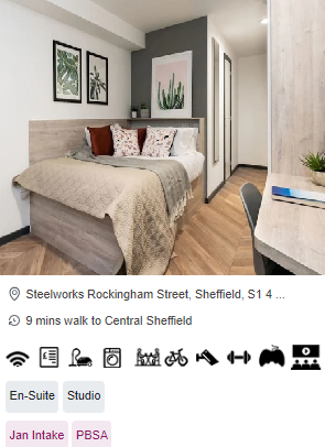 Steelworks Top Rated Student Accommodation in Sheffield