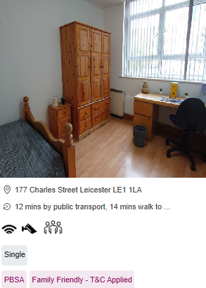 177 Charles Street Cheap and Affordable Student Accommodation in Leicester