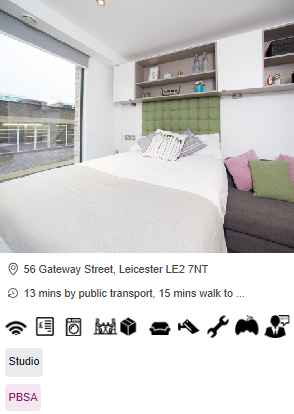 Primus Place Furnished Student Accommodation in Leicester