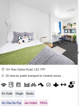 Liberty Park Short-Term Student Accommodation in Leicester