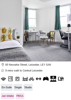 The Glassworks Student Accommodation in Leicester City Centre