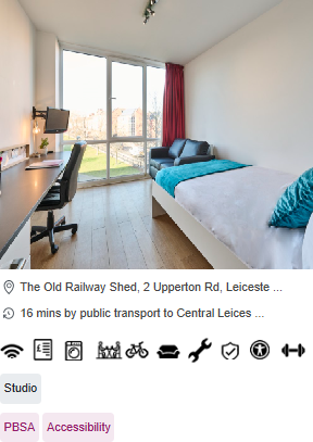 Upperton Road Wheelchair Accessible Student Accommodation in Leicester