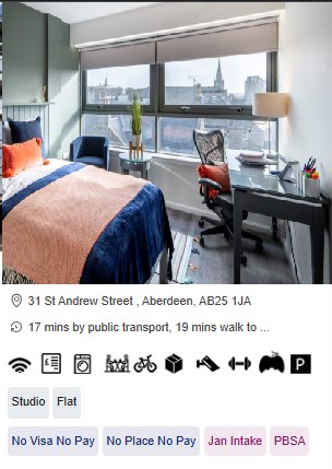 Bauhaus Student – St Andrew Street Cheap and Affordable Student Accommodation in Aberdeen