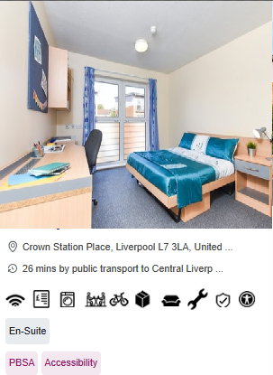 The Railyard Roost Wheelchair Accessible Student Accommodation in Liverpool