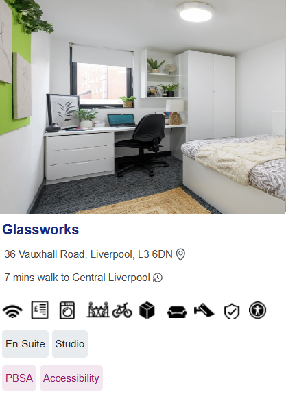 Glassworks Student Accommodation in Liverpool City Centre