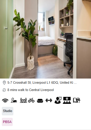 Tinlings Student Accommodation Liverpool - Flexible Tenancies Student Accommodation in Liverpool City Centre