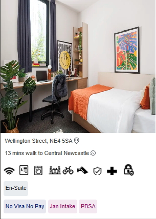Wellington St Plaza Cheap and Affordable Student Accommodation in Newcastle