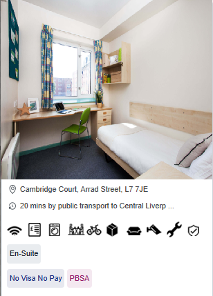 Arrad House Furnished Student Accommodation Liverpool