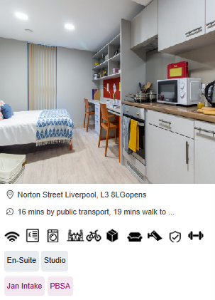 Calico Furnished Student Accommodation Liverpool