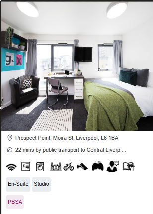 Prospect Point Short-Term Student Accommodation in Liverpool
