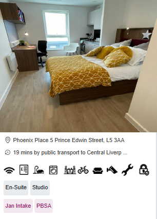 Phoenix Place Top Rated Student Accommodation in Liverpool