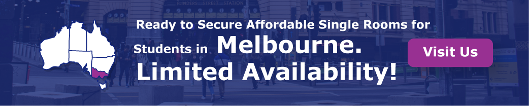   “Ready to Secure Affordable Single Rooms for Students in Melbourne? Limited availability!”