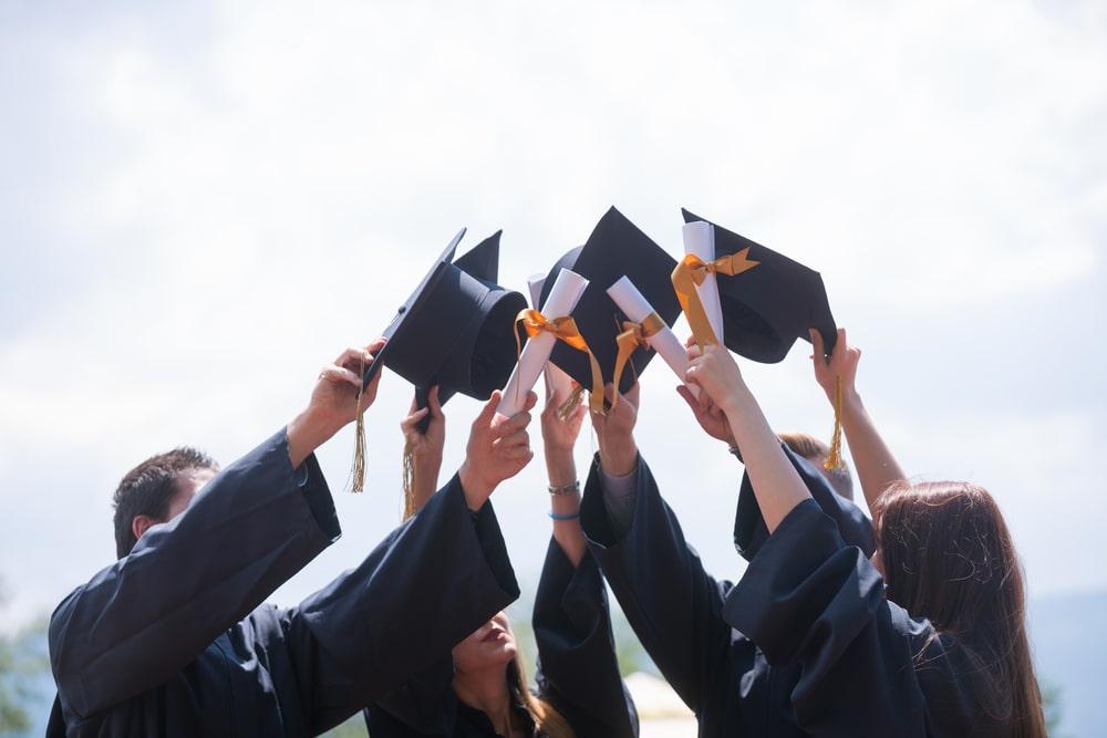 A graduate party