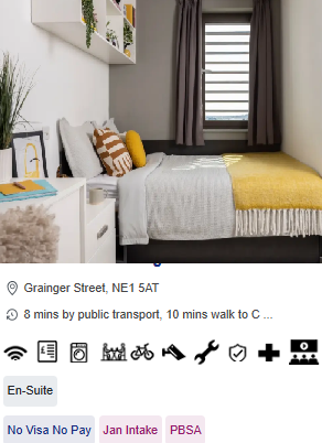 Unite Students Newgate Court Private Student Accommodation in Newcastle