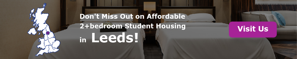 Don't Miss Out on Affordable 2+bedroom Student Housing in Leeds!