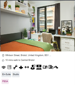 Campbell House Student Accommodation in Bristol City Centre