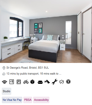 Brunel House Unite Wheelchair Accessible Student Accommodation in Bristol