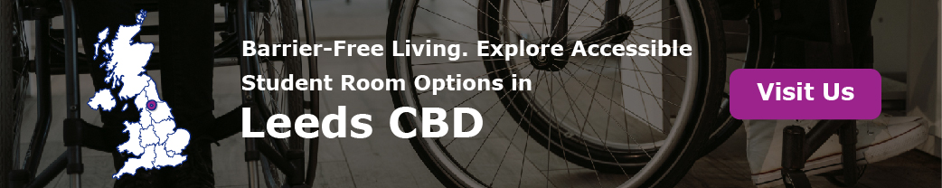 Barrier-Free Living. Explore Accessible Student Room Options in Leeds CBD.