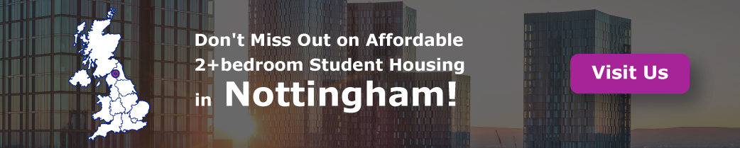 Don't Miss Out on Affordable 2+bedroom Student Housing in Nottingham!