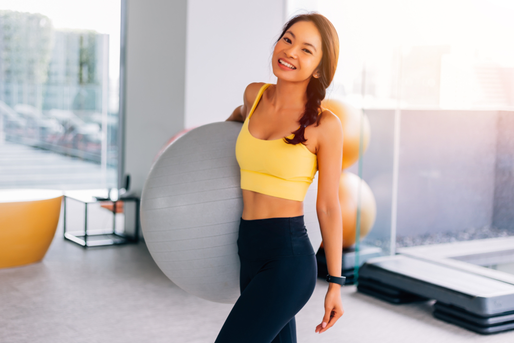 Student Working out
