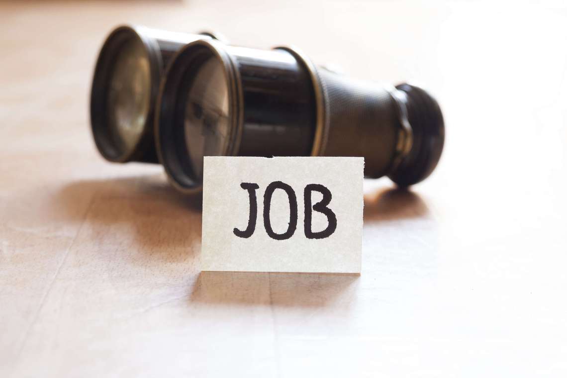 Binoculars with Job signs on it