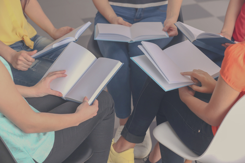 Student Group Studying Together