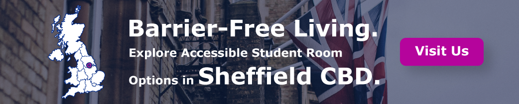 Barrier-Free Living. Explore Accessible Student Room Options in Sheffield CBD.