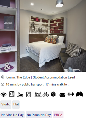 Iconinc, The Edge Top Rated Student Accommodation in Huddersfield