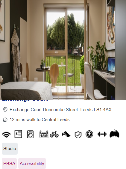 Exchange Court Top Rated Student Accommodation in Huddersfield