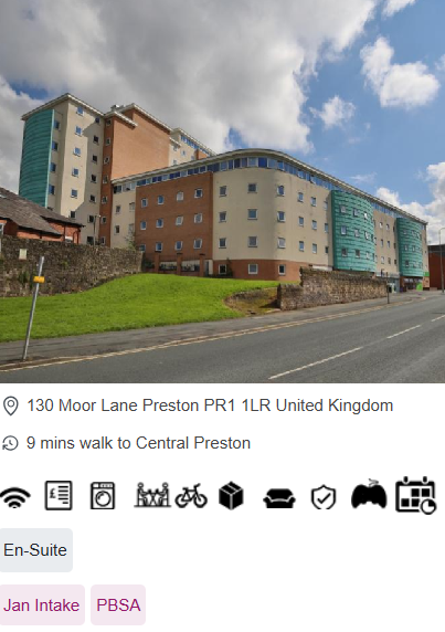 iQ Kopa Student Accommodation in Preston City Centre