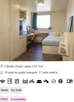 Burley Road Wheelchair Accessible Student Accommodation in Huddersfield