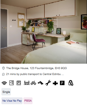 The Bridge House Cheap and Affordable Student Accommodation in Edinburgh