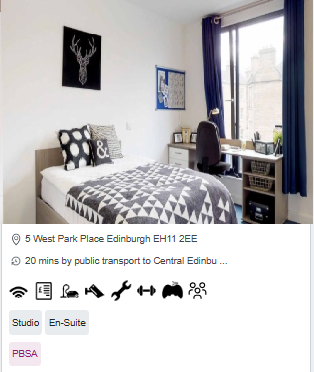 Haymarket Cheap and Affordable Student Accommodation in Edinburgh