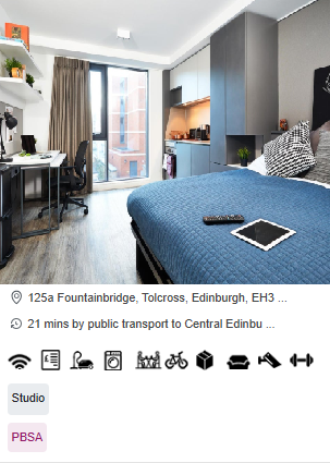 Vita Fountainbridge Furnished Student Accommodation in Edinburgh