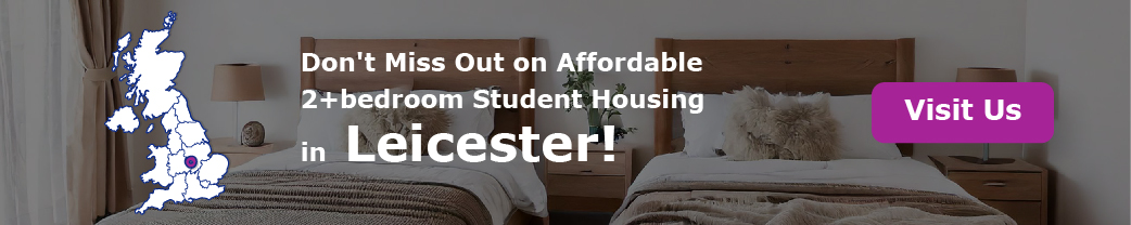 Don't Miss Out on Affordable 2+bedroom Student Housing in Leicester!