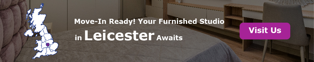 Move-In Ready! Your Furnished Studio in Leicester Awaits