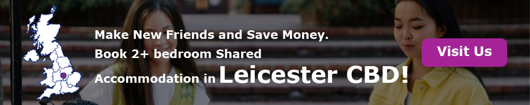 Make New Friends and Save Money. Book 2+ bedroom Shared Accommodation in Leicester CBD!
