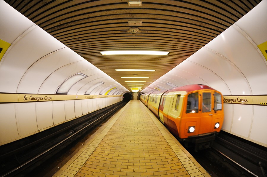 Subway in Glasgow