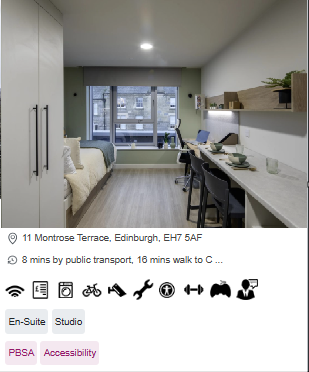 Norton's Student Living Student Accommodation in Edinburgh City Centre