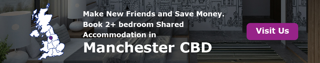 “Make New Friends and Save Money. Book 2+ bedroom Shared Accommodation in Manchester CBD!”