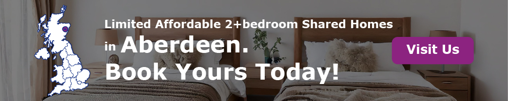 Limited Affordable 2+bedroom Shared Homes in Abardeen. Book Your Room Today!