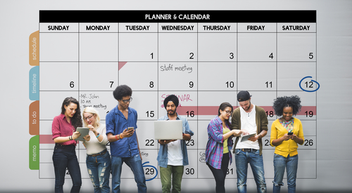 Schedule to manage your time