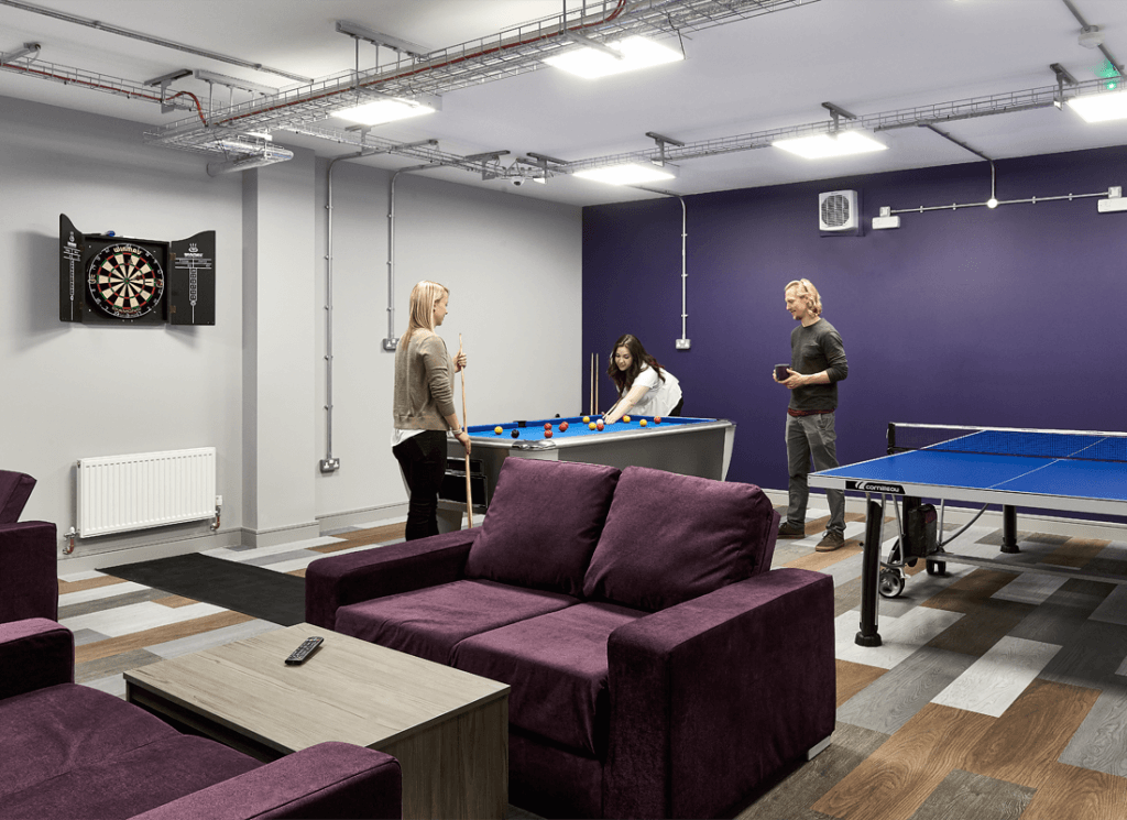 communal games area