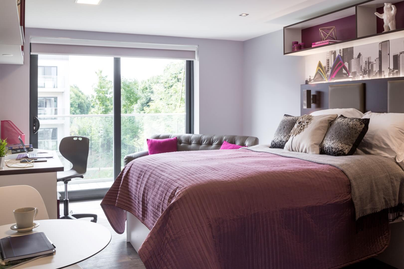 luxurious student room