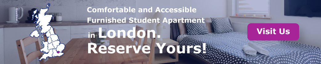 Comfortable and Accessible Furnished Student Apartments in London – Reserve Yours!